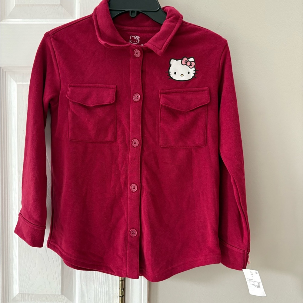 Sanrio Kids Button Down Shirt - Red